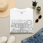 Space Color Your Own T-Shirt