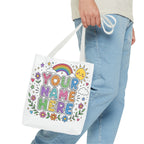 🖍️ Personalized Color Your Own Tote Bag