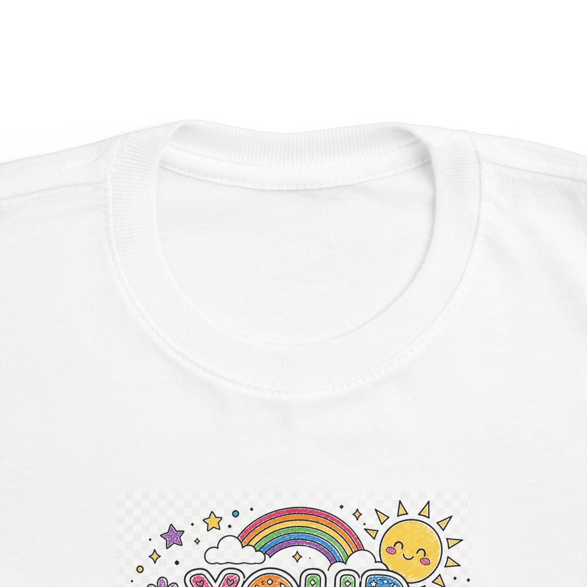 🖍️ Personalized Color Your Own Kids T-Shirt