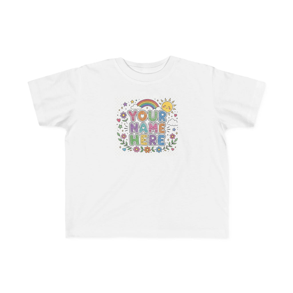 🖍️ Personalized Color Your Own Kids T-Shirt