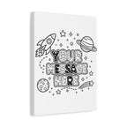 🖍️ Personalized Color Your Own Canvas
