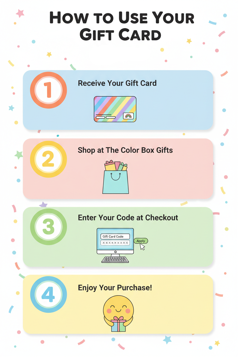 The Color Box Gifts Digital Gift Card